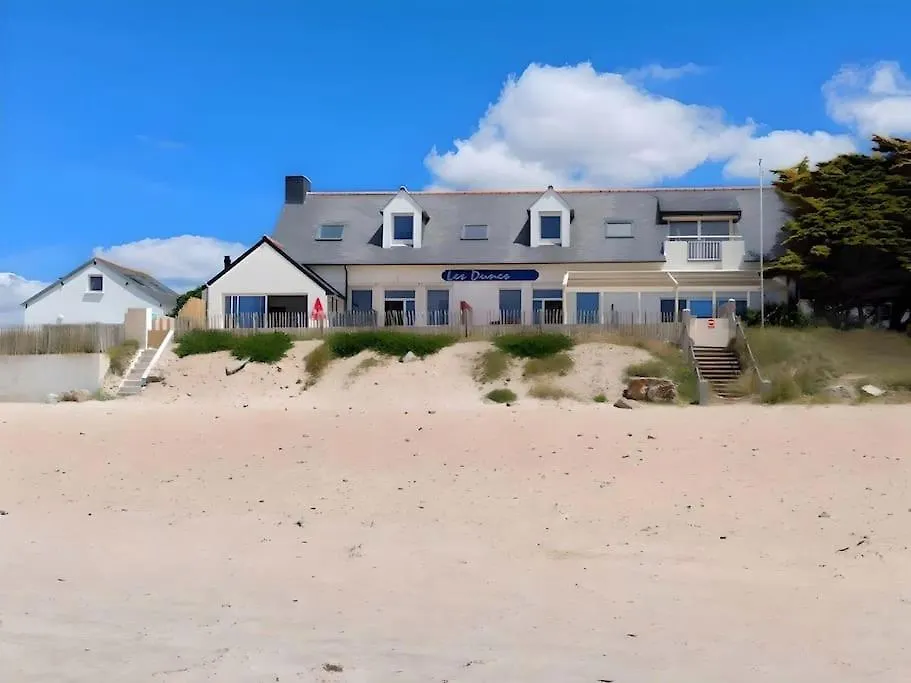 Apartman Appartement Confort Pour 2 Personnes Sur La Plage Les Pieds Dans Leau Plonévez-Porzay